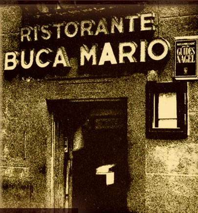 Bucamario ristorante trattoria Firenze
